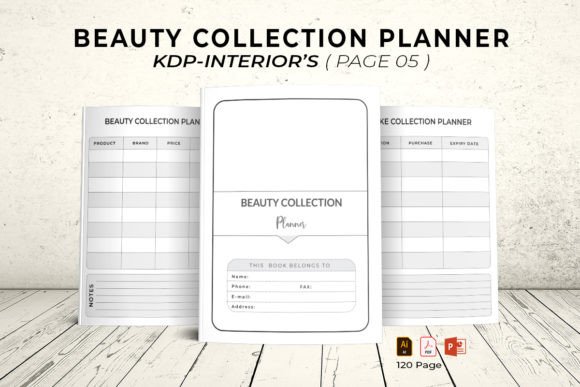 2022 Beauty Collection Planner for KDP Interiors