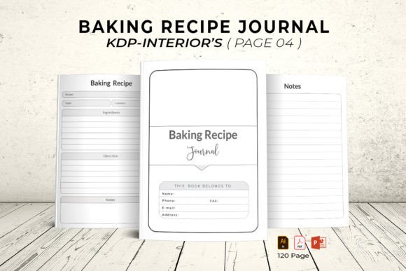 Exploring the 2022 Baking Recipe Journal Planner: A Comprehensive KDP Interior Solution