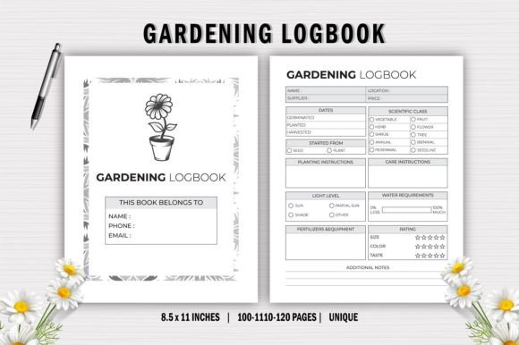 Gardening Logbook for KDP Interiors: A Comprehensive Guide