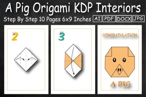 Mastering Pig Origami with KDP Interiors