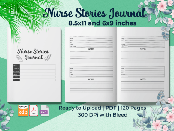 Nurse Stories Journal KDP Interiors: A Versatile Tool for Healthcare Professionals