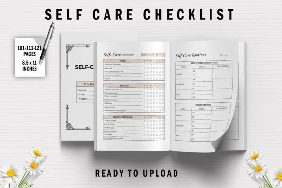 Self Care Checklist for KDP Interiors