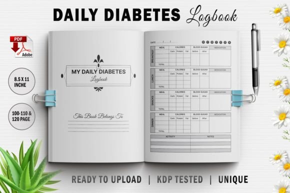 Strategic Use of Daily Diabetes Logbook for KDP Interiors