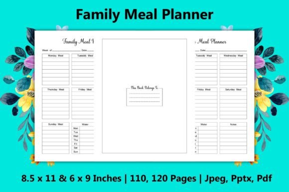 Streamline Your Meal Planning with the Family Meal Planner - Kdp Interiors
