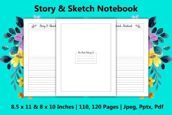 Unlock Creativity with Story Sketch Notebook - Kdp Interiors